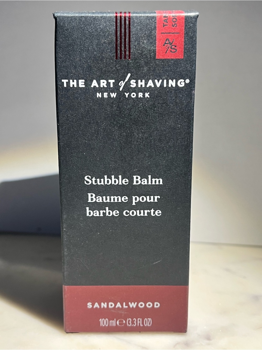 The Art of Shaving Sandalwood Stubble Balm 3.3 fl oz (100 mL) nwt